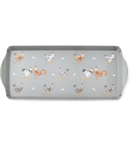 Cooksmart Plateau De Service Motif Chiens - Plateau Repas Multifonction Avec Poignées