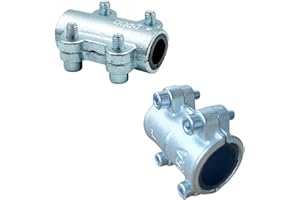 PAG Turbo GmbH® - Temperguss Reparaturschelle Dichtschelle GEBO/AGAFLEX - 3/8" bis 2" (1")