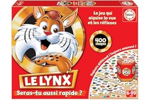 Educa - Le Lynx 400 Images | Jeu De Société | Renforce la Mémoire Visuelle et Les Réflexes | Jeux Famille et Enfants dès 6 Ans (16042)