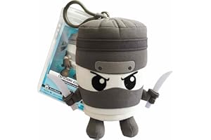 GENERICO Skifidol Capuchino Assassino, Peluche Ufficiale con Moschettone, 12 cm, Morbidissimo Collezionabile, Card Esclusiva, Gadget da Zaino