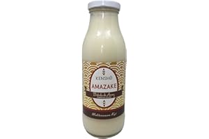 Kensho | Amazake Ecológico | Bebida dulce de Fermentación Natural | Elaborado con ingredientes Ecológicos | Alimento Macrobiótico| 500ml