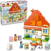 LEGO DUPLO Bluey: Bluey Family's Home and Memory Game Educational Player Including Interactive Games for Children Ages 10459-3 and Over