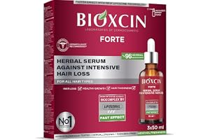 Bioxcin Forte vegetabiliskt serum 3 x 50 ml - mot stark håravfall - för starkare och tätare hårväxt - Med BioComplex B11