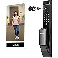 Golens X12 Premium Smart Door Lock | 6-Ways to Unlock | Camera |Fingerprint| Mobile App| RFID Card | PIN |OTP | Mechanical Key | Automatic Lock | Keyless Entry | Digital Lock | Easy Installation