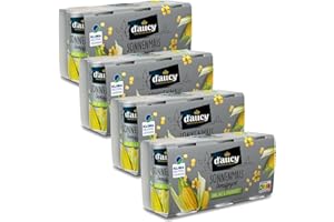 d'aucy Sonnenmais - 100% ohne Salz und Zuckerzusatz, ohne Konservierungsstoffe, klimaneutral, 4 Pack = 12 x 110 Gramm Dose