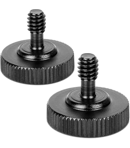 PATIKIL 3/8"-16 Filettatura 13mm Lunghezza Fotocamera Rapido Rilascio Vite Treppiede Vite 5pz Acciaio Inossidabile Piatta Scanalatura Viti Per DSLR - Foto 6