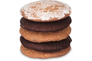 ‎FRAUNHOLZ ELISENLEBKUCHEN Lebkuchen - original Nürnberger Mandel Elisen-Lebkuchen - 45% Nussanteil - handgefertigte Qualität - prämierte Meisterhändler-Manufaktur (Lebkuchen gemischt 380 Gramm)