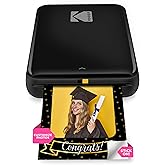 KODAK Step Anında Akıllı Telefon Fotoğraf Yazıcısı - Taşınabilir Mini Renkli Mobil Fotoğraf Yazıcısı - &Ccedil;inko 2x3" Yapışkan Fo
