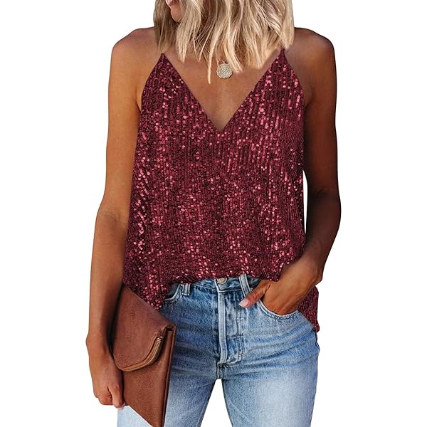 Zwarte Fijngebreide Mouwloze Glitter Top Zwarte Fijngebreide Mouwloze Glitter Top