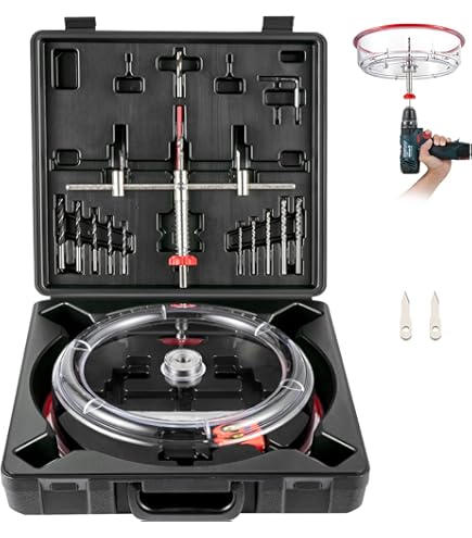 Okeeyseda Scie Cloche Cache-PoussièRe Ouvre-Trou Cache-PoussièRe