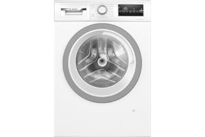 BOSCH WAN28K23 Waschmaschine Serie 4, Frontlader mit 8kg Fassungsvermögen, 1400 UpM, EcoSilence Drive: leises und sparsames Waschen, Hygiene Plus, Speed Perfect, Weiß, 60cm, Amazon Exclusive Edition