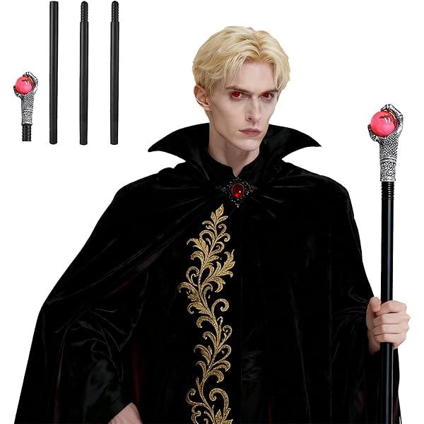Bastone con teschio voodoo | Accessori per Halloween