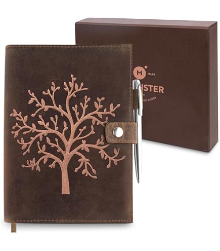 Umifica Journal En Cuir Vintage Arbre De Vie,Carnets De Notes D'écriture Lignés | Carnet De