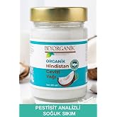 BEYORGANIK Organik Hindistan Cevizi Yağı, Soğuk Sıkım, Katkısız, 300 ml