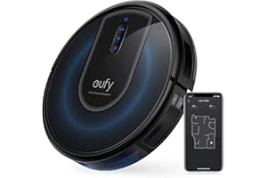 eufy RoboVac G30 Robot Vacuum Cleaner with Smart Dynamic Navigation 2.0, Strong Suction, Wi-Fi, Automatic Charging, Quiet, Compatible with Alexa, BoostIQ, Carpets and Hard Floors, Ideal for Pet Owners