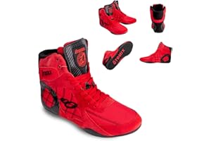 Otomix Ninja Warrior Gym Workout Boxing Shoes, High-Top, Botas olímpicas Profesionales para Levantamiento de Pesas, Culturismo, Peso Muerto, Lucha Libre, Powerlifting Shoe, Varios tamaños y Colores