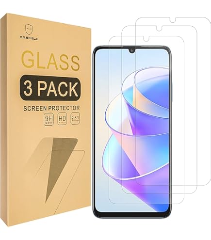 NEW'C 2 Pezzi Vetro Temperato Per Honor View 10 - Durezza 9H, 0,33mm, Antigraffio, Anti-impronte, Trasparente - 2