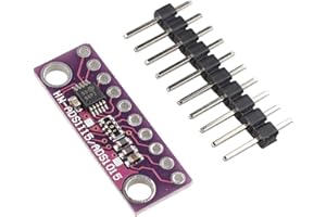 HALJIA 12 Bit I2C 4 CH ADS1115 / ADS1015 Module ADC Development Board Purple Compatible with Arduino