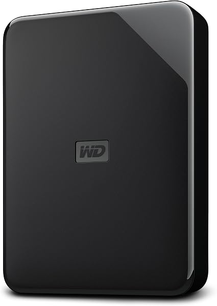 WD Elements AE 5 TB Tragbare Externe Festplatte, SuperSpeed USB 3.2 Gen 1/USB 3.0, Plug-and-Play-Erweiterung, Formatiert für Windows, Schwarz - 1