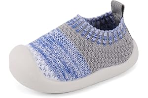 MK MATT KEELY Baby First Walking Shoes for Wide Feet Boys Girls Soft Mesh Breathable Sneakers for Toddler Infant