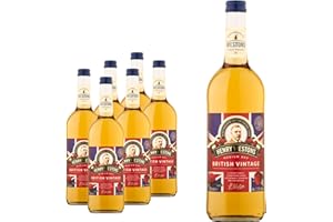 Henry Westons British Vintage Cider 7.3% ABV 6 x 750ml