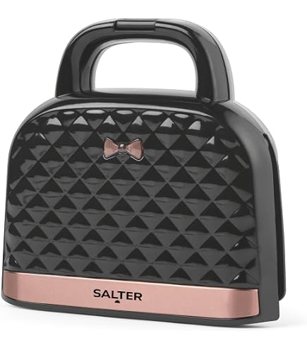 Sandwich Maker - Appareil à Panini Et Sandwichs Chauffé - Plaques Anti-Adhésives - 600W - Compact