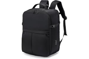 BKAZV Sac à Dos Bagage Avion Cabine 40x30x20cm Wizzair, 40x30x20 Bagage a Main Avion Sac à Dos Ordinateur Portable 15.6 Pouces Imperméable Sac a Dos de Voyage pour Loisir, Scolaire, Affaire