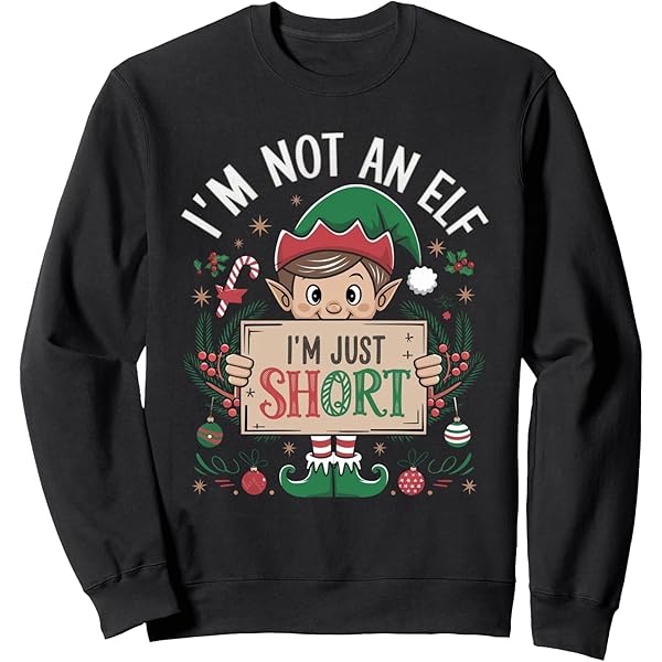 I'm Not An Elf I'm Just Short, Pyjama De Noël Amusant Pour