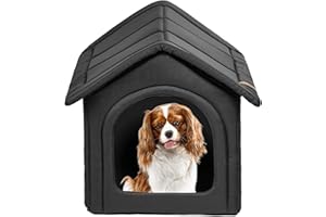 R Rexproduct Home Premium Hundehütte Hundehaus Tierhaus Flattbar Wasserfest Kratzfest Grau XL (46x52x53 cm)