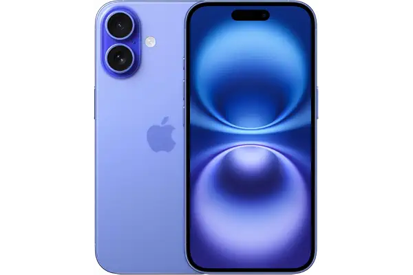 Apple iPhone 16, 128GB, Azul Ultramar (Reacondicionado)