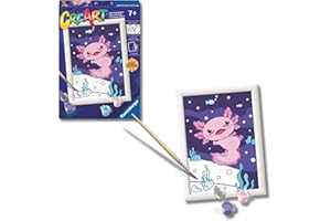 RAVENSBURGER CreArt Pintar x Números Axolote