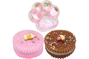GWAWG 3 st squishy mini söta leksaker, Mochi Squishy Soft Cat tass, anti-stressleksaker, pressleksaker för barn och vuxna, re