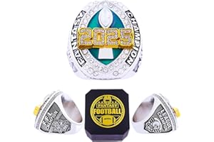 ZZXZJW 2025 Fantasy Football Championship Ring Trophy Award for Fantasy Football League Winner