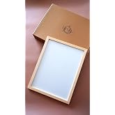 Wooden Frame 21x30 cm (A4) Premium Frame Black & Wood & White Frame (Wooden)