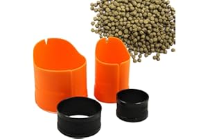 Gupcaqosjw PVA Fishing Kit - Water Soluble Bags & Loader, 50 Piece Dissolving Bags for Hair Rig Tackle, Bait Loading Tools