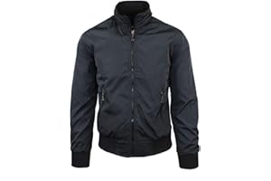 CIABALÙ Giacca a Vento Uomo Impermeabile Slim Fit Giubbotto Leggero Corto Blu Nero Verde Bianco