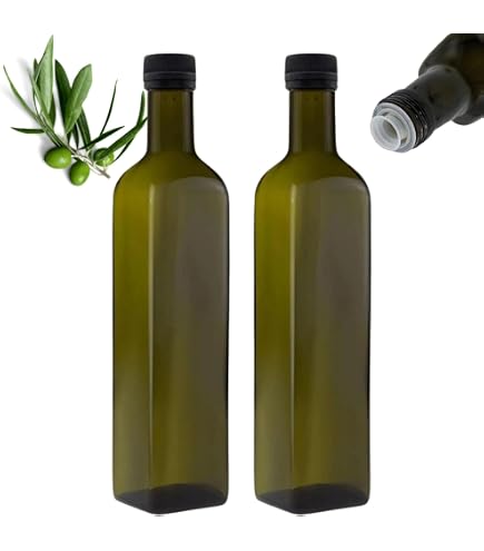 Produktbild von Annastore Menage-Set Set Essg- Und Ölflaschen Mt Ausgeßer - Essgspender Ölspender, (2-tlg