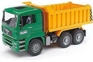 bruder 02765 - Autocarro MAN TGA con cassone ribaltabile, camion, veicolo da costruzione