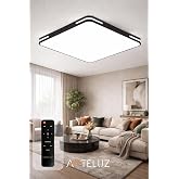 ARTELUZ Kare Model Modern Plafonyer Avize 70x70 cm 3 Renk Işıklı Uzaktan Kumandalı Dimmer &Ouml;zellikli