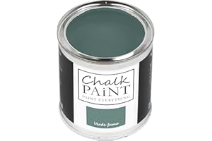 ‎CHALK PAINT PAINT EVERYTHING Chalk Paint Everything® Verde fumo (Rauchgrün) - (750 ml) Wasserbasierte Kreidefarbe für Shabby-Chic-Möbel, Dekoration und Recycling-Projekte – Ungiftig, leicht anzuwenden