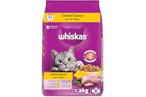 Whiskas Chicken, Dry Food Adult, 1+ Years, 1.2Kg