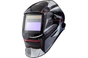 DOKA Careta Soldar Automatica, Mascara Soldar Automatica, DIN 3/4-8/9-13, 93x43mm, Real Color, MMA MIG mag TIG, Careta Soldar, Mascara de Soldar Automatica, Mascara de soldar, Gafas de Soldar PRO7RC