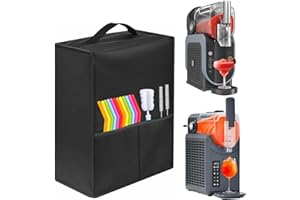 HAIWILL Slushi máquina cubierta para máquina Ninja SLUSHi FS301EU y máquina de granizado, cubierta protectora contra el polvo cubierta impermeable para máquina Ninja SLUSHi accesorios 48 x 20 x 43 cm