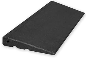 LUKRA Ro Rampe de Seuil de Porte 750/45 mm de Fibres en Caoutchouc