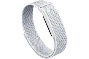 Nylon Band for Google Fitbit Air, Multi-Purpose Adjustable Buckle Replacement Straps, Water & Sweat Resistant, Adjustable Replacement Strap for Running, Fitness Workout for Women Men