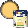 Dulux Walls & Ceilings Silk Emulsion Paint, Banana Split, 2.5 Litres
