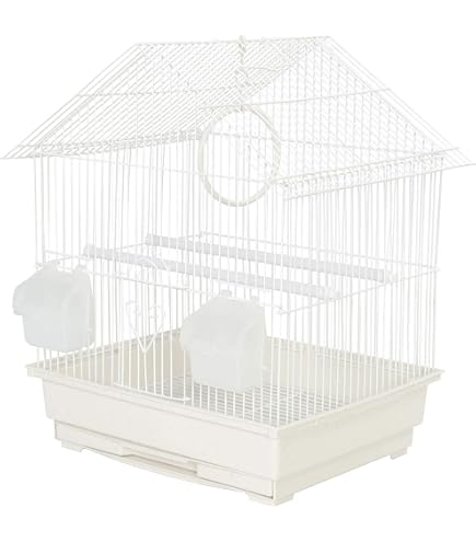 Prevue Vogelkäfig Für Sittiche & Kleine Vögel – Mit Herausnehmbarer Schublade & 3 Futtertüren