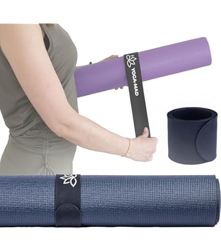 Borsa Per Tappetino Yoga TJC - Leggera Con Tasca, Poliestere 70x20x1 Cm - Foto 5