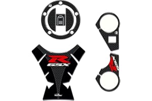 RESIN BIKE Kit Autocollant 3D Réservoir et Direction Compatible avec Suzuki Gsxr 1000 2009-2016