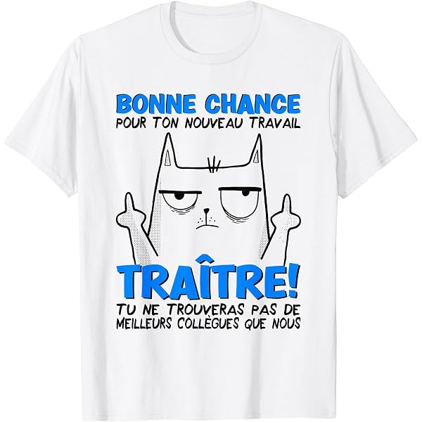 T-Shirt Humoristique Départ Collègue - Message Drôle « Ce Mec Est Assez Fou » - Cadeau Retraite Ou Pot De Départ - 3
